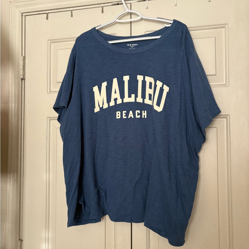 Old Navy Blue Graphic Tee